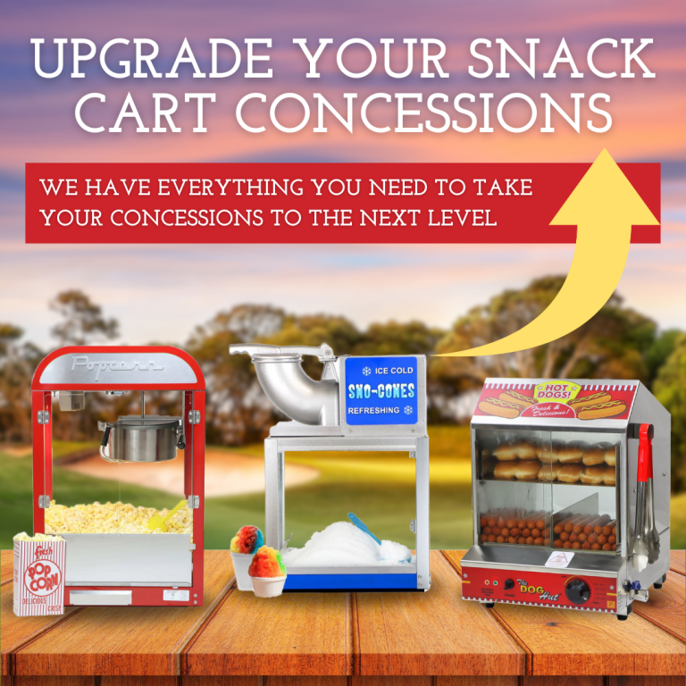 Upgrade Your Snack Cart Concessions