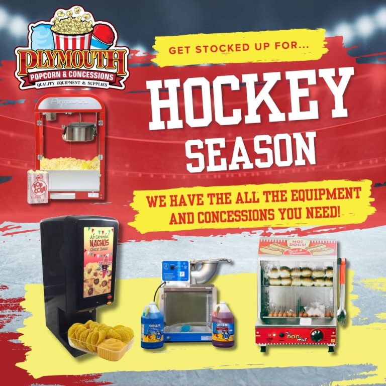 Get Ready for a Profitable Hockey Season with Plymouth Popcorn