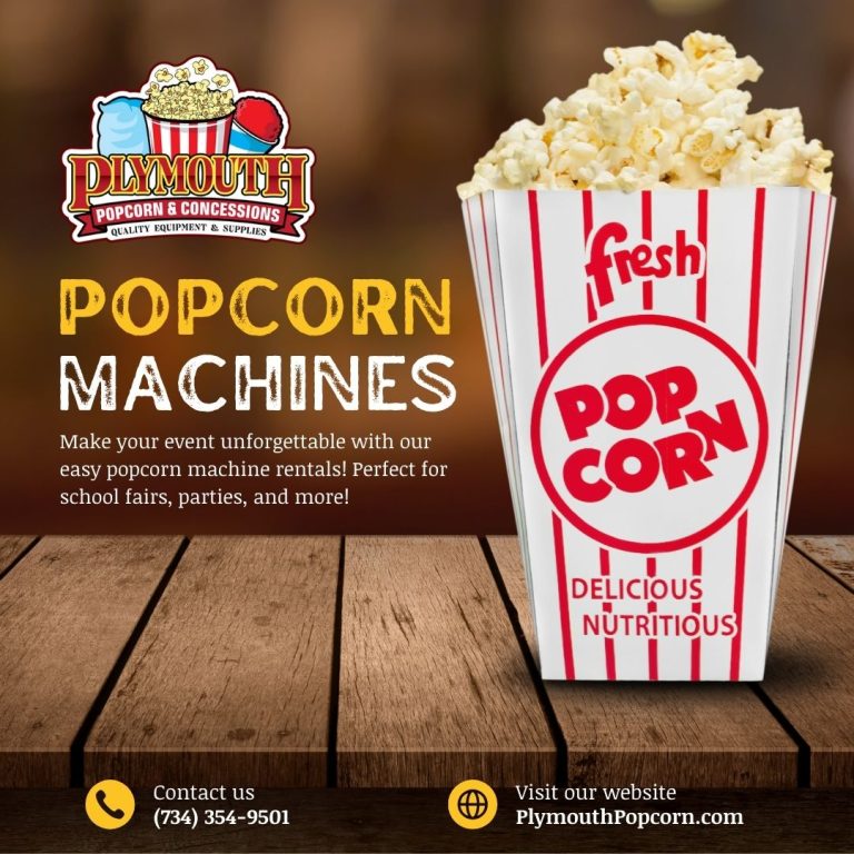 Make Every Event Unforgettable with Popcorn Machine Rentals