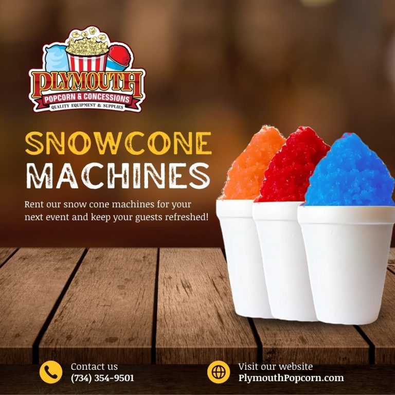 Cool Down Your Event with Snow Cone Machine Rentals